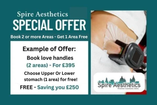 Fat Freezing Promotion Sparkhill from Spire Aesthetics - Book Today!